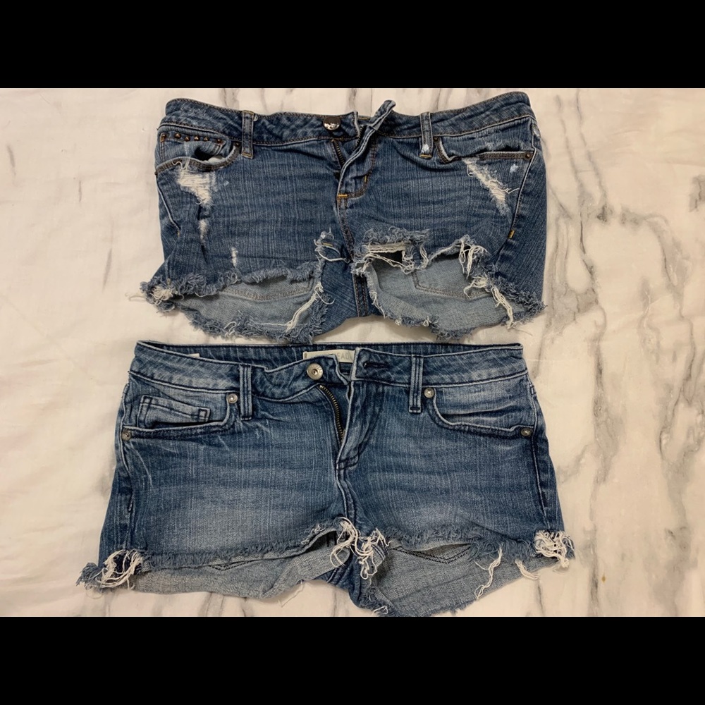 Jean shorts